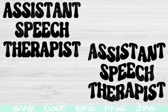 Assistant Speech Therapist Svg, AST Svg