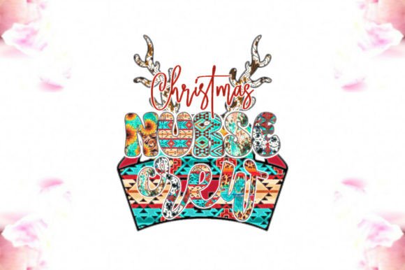Christmas Nurse Crew Sublimation Graphics