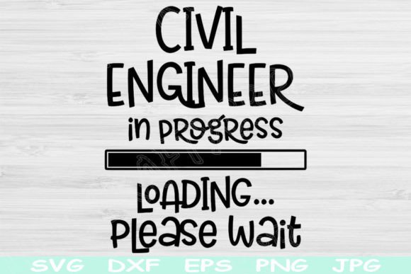 Civil Engineer in Progress Loading Svg Graphics