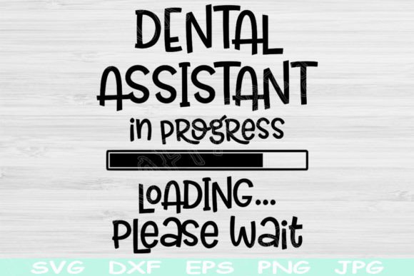 Dental Assistant in Progress Loading Svg