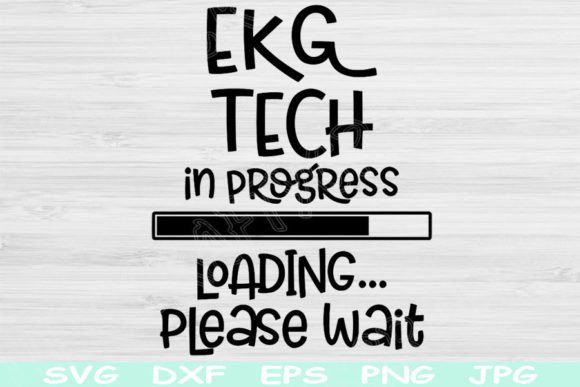 Ekg Tech in Progress Loading Please Wait
