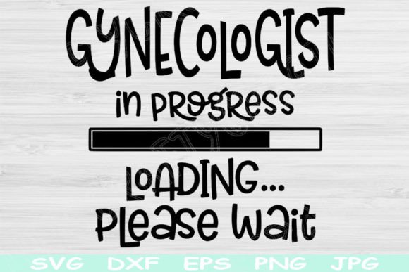 Gynecologist Svg in Progress Loading Svg