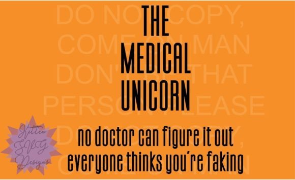 Medical Unicorn Graphics and Crafts