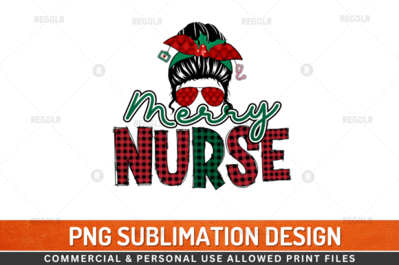 Merry Nurse Png Design: Graphics for Crafts