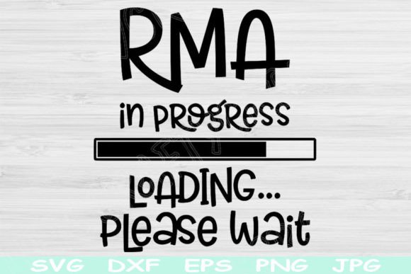 RMA Svg in Progress Loading Please Wait Graphics