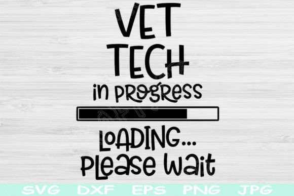 Vet Tech Svg in Progress Loading Please